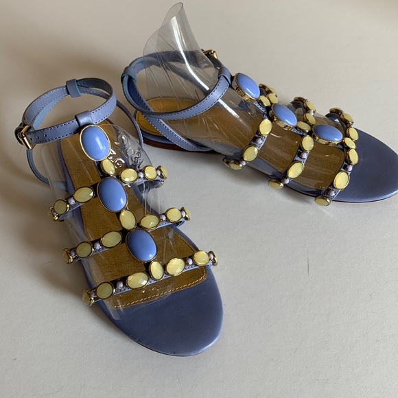 RARE Tory Burch rock stud sandals - Picture 1 of 8